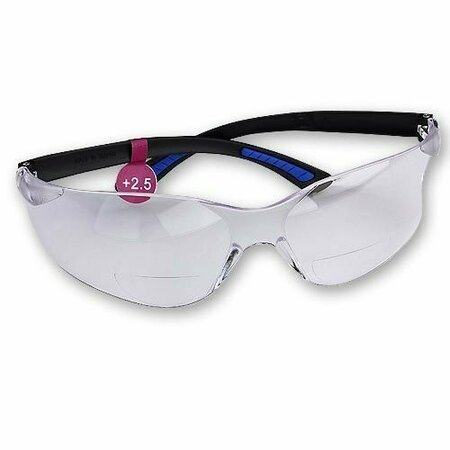 FASTCAP Magnifying Bifocal Safety Glasses 2.5 SG2.5